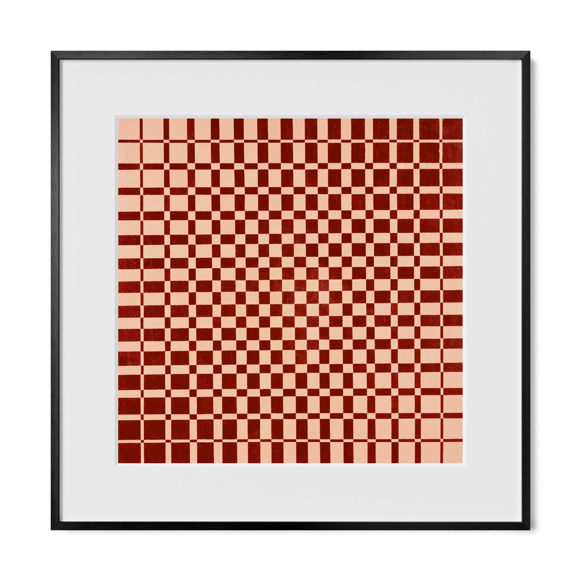 "Red is the Perfect Color" Framed Print