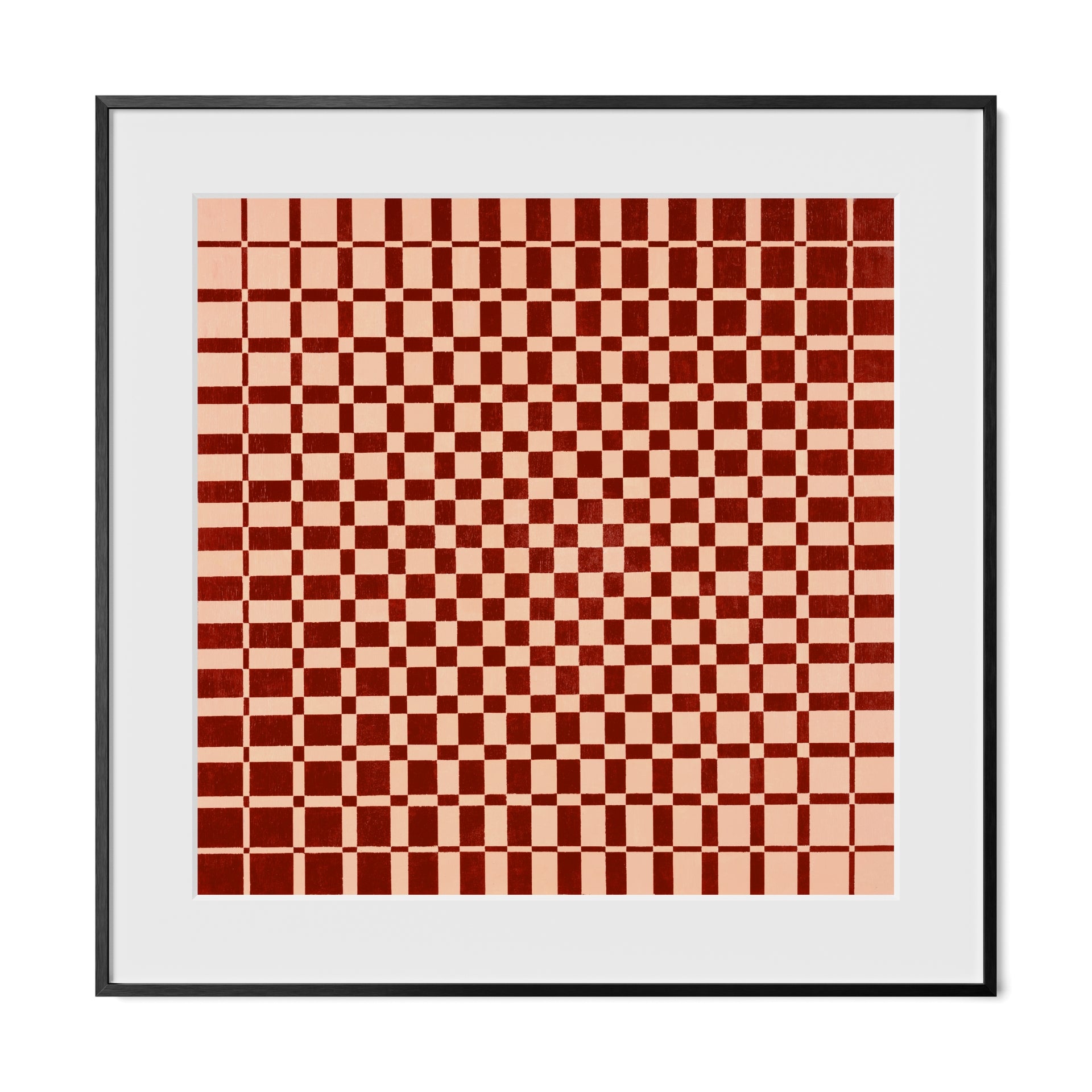 "Red is the Perfect Color" Framed Print